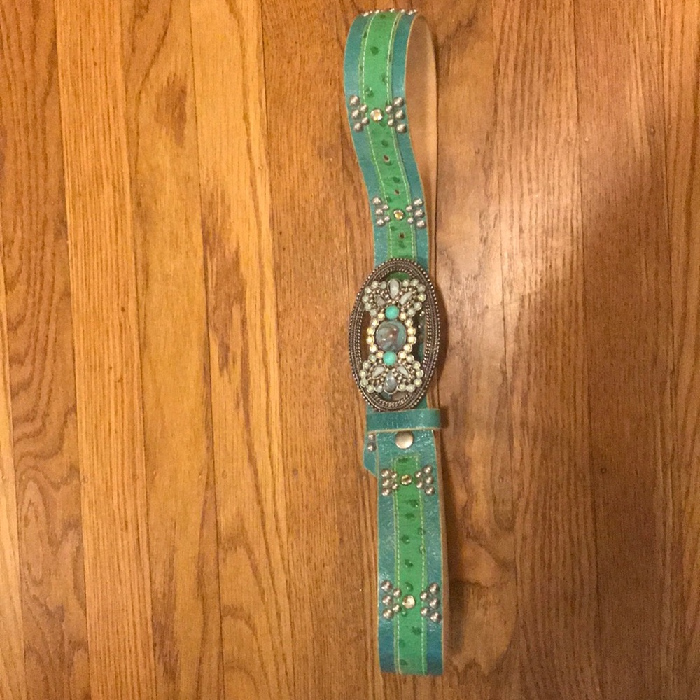 Leather Rock Belt